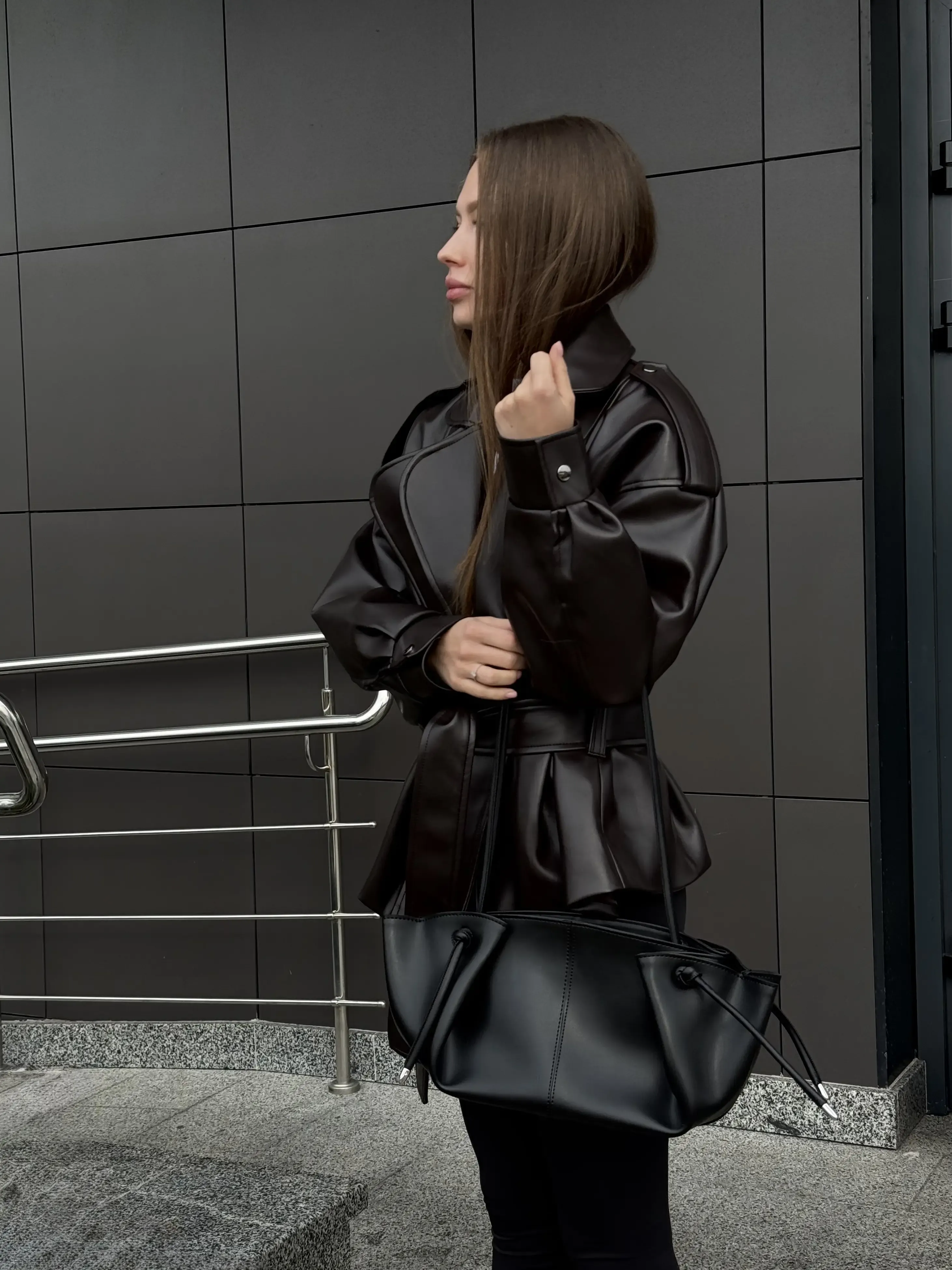TULIP BAG NEW BLACK